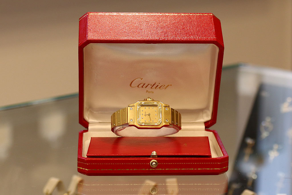 Damenuhr - Gold - Cartier