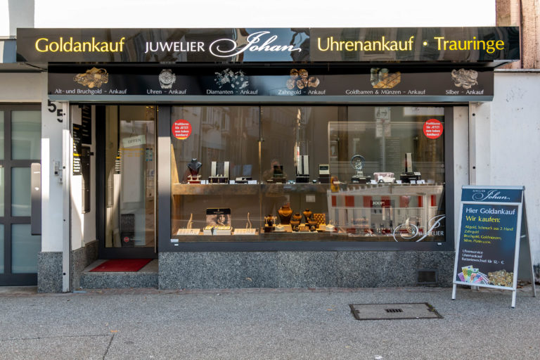 Goldankauf Juwelier Johan in Reutlingen - Storefront